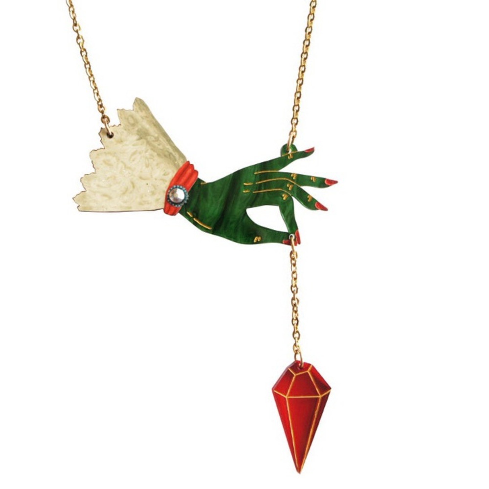 Laliblue witch pendulum necklace
